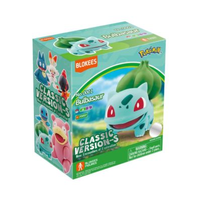 Blokees 74007 Classic Edition Pokemon Bulbasaur Mainan Figure