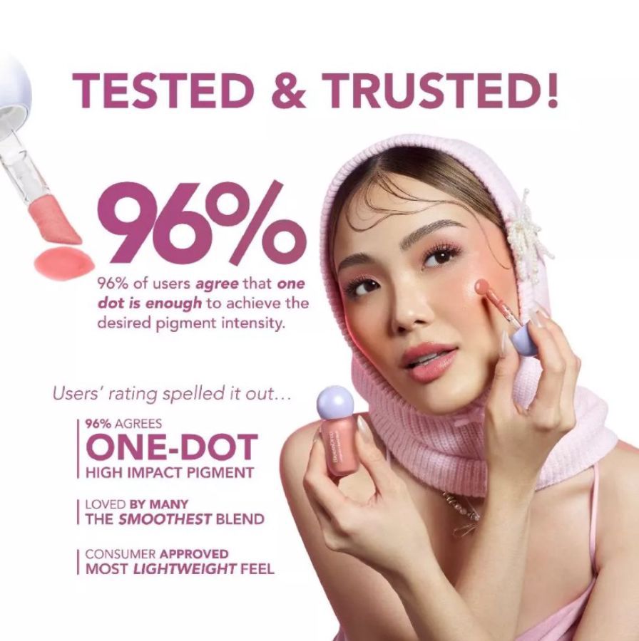 MOP BloomDrop Longwear Mulberry Liquid Blush 20ml