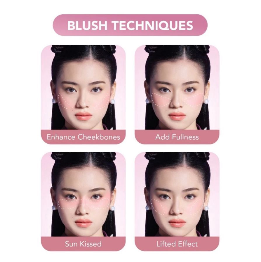 MOP Bloom Maximum Intensity Pigment Blusher Blushwood Blush On 6gram