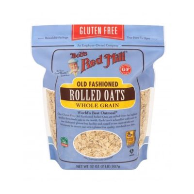 Bob's Red Mill Gluten Free Old Fashioned Rolled Oats Whole Grain