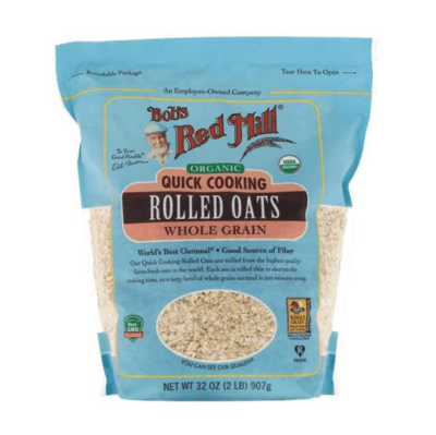 Bob's Red Mill Organic Quick Cooking Rolled Oats Whole Grain