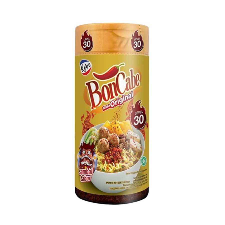Kobe Boncabe Sambal Tabur Original Level 30 40gram