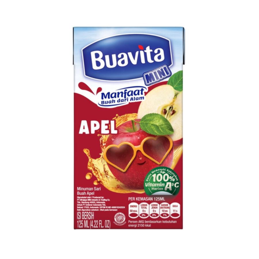 Buavita Mini Jus Apel 125ml