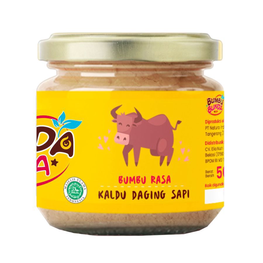 Bumbu Bunda Elia Bumbu Rasa Kaldu Daging Sapi 50gram