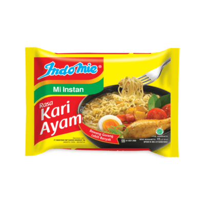 [Bundle 3] Indomie Kuah Kari Ayam Mie Instan 72 gram
