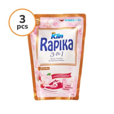 [Bundle 3] Rapika Sakura Strawberry Pouch 300ml