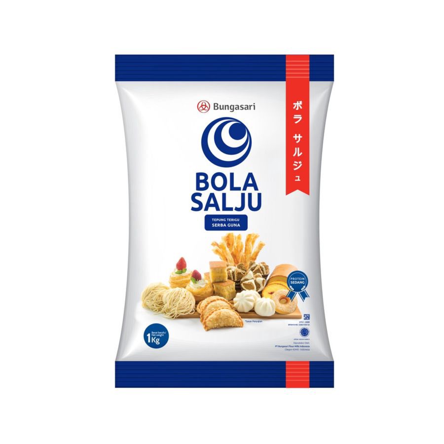 Bungasari Bola Salju Tepung Terigu 1kg