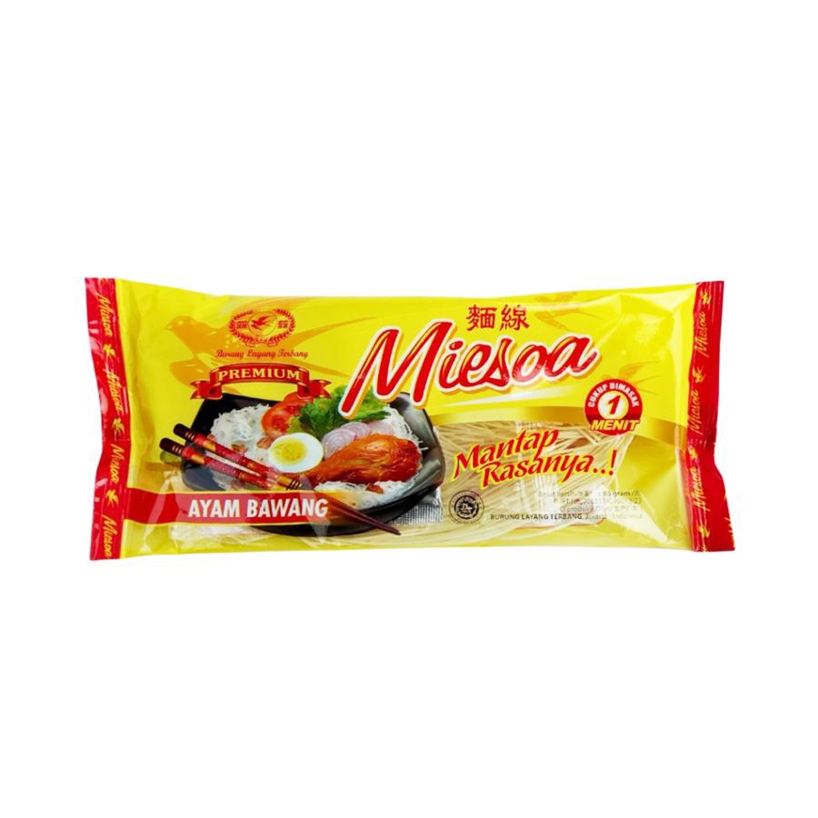 Cap Burung Layang Misoa Instan Ayam Bawang 65gram