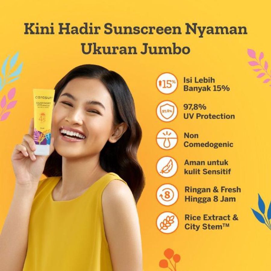 Carasun Solar Smart UV Protector SPF 45 PA++++