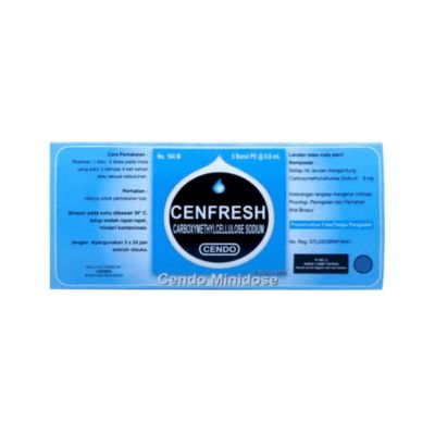 Cendo Cenfresh Minidose 5 pcs x 0.6 ml
