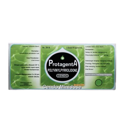 Cendo Protagenta Minidose 0.6 Ml Tetes Mata 5 Botol