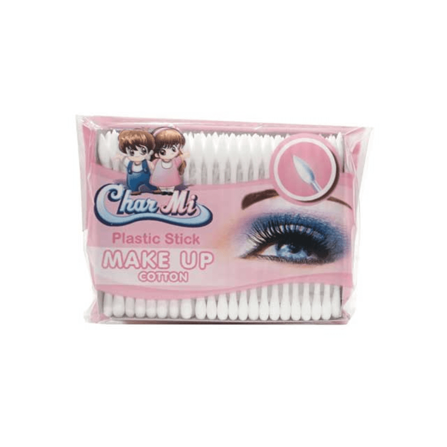 Charmi Plastic Stick Make Up Cotton 80stick