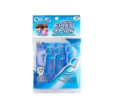Charmi Dental Floss & Pick Pembersih Gigi