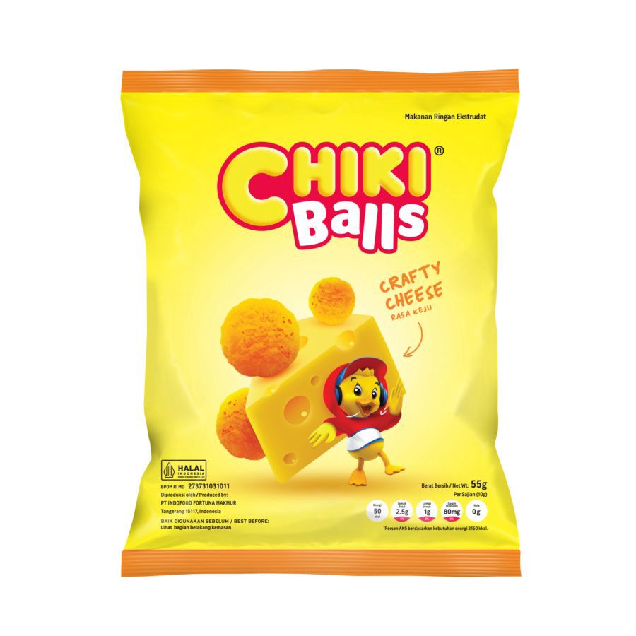 Chiki Balls Crafty Cheese 50gram