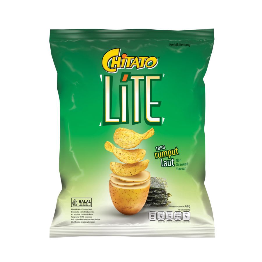 Chitato Lite Nori Seaweed Keripik Kentang 65gram