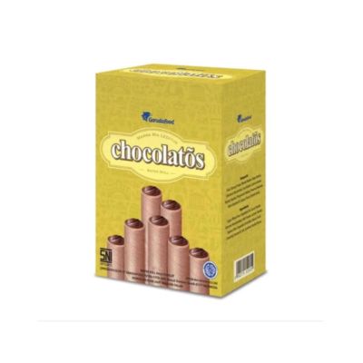 Chocolatos Chocolate Wafer Roll 24 pcs