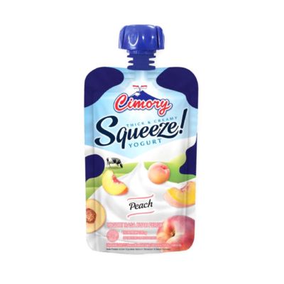 Cimory Squeeze Peach Yogurt