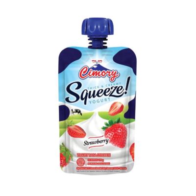 Cimory Squeeze Strawberry Yogurt