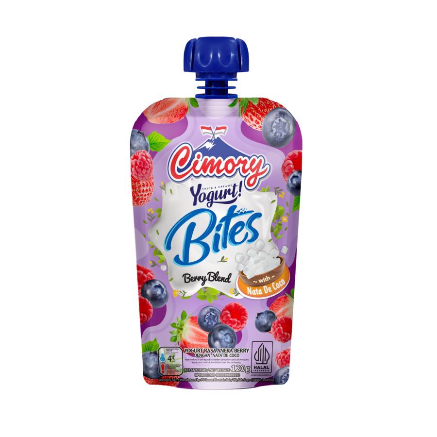 Cimory Bites Berry Blend Yogurt 120gram