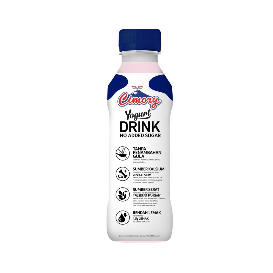Cimory Yogurt Drink Strawberry Zero Sugar 240ml