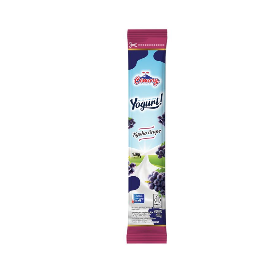 Cimory Yogurt Stick Kyoho Grape 25 pcs x 40 gr 1box