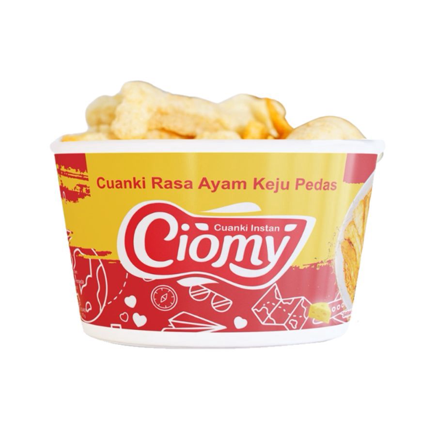 Ciomy Cuanki Cheese Spicy Cup 66gram