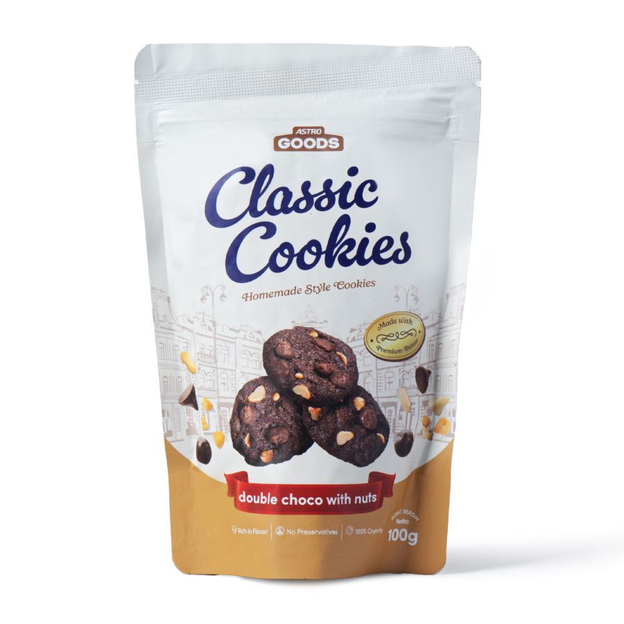 Nutty Chocolate Chip Cookies Astro Goods 100gram
