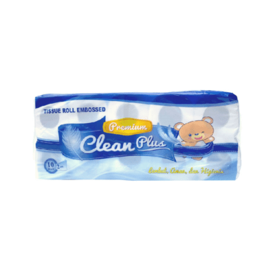 Clean Plus Premium Embossed 2 Ply Tisu Toilet