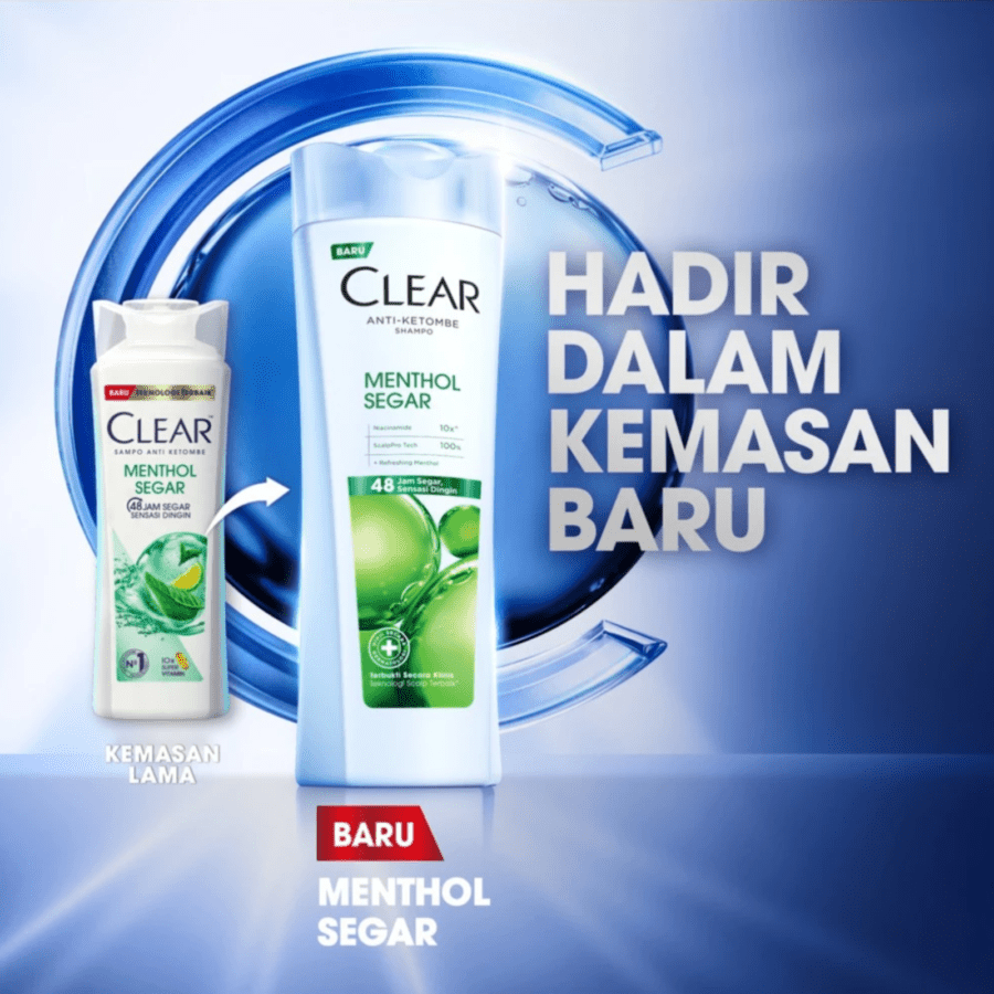 Clear Menthol Segar Anti Ketombe Shampoo