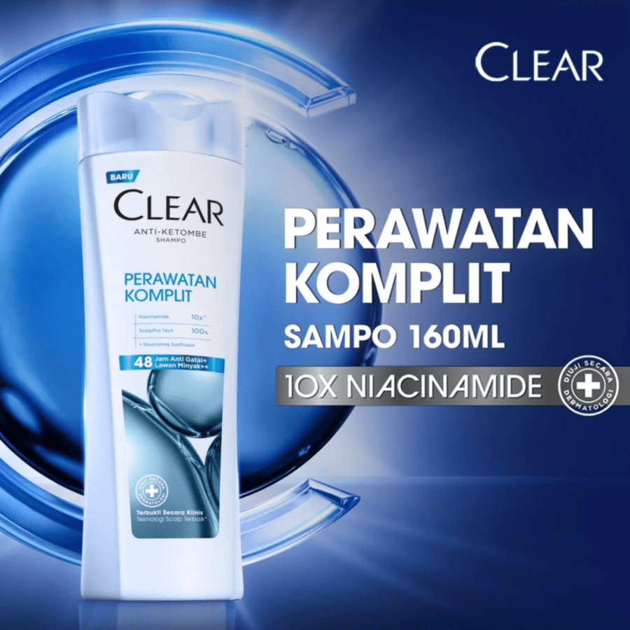 Clear Perawatan Komplit Anti Ketombe Shampoo