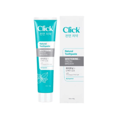 Click Natural Whitening Fresh Breath Barley Mint Toothpaste
