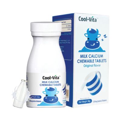 Coolvita Milk Calcium Chewable Original 30 Tablets