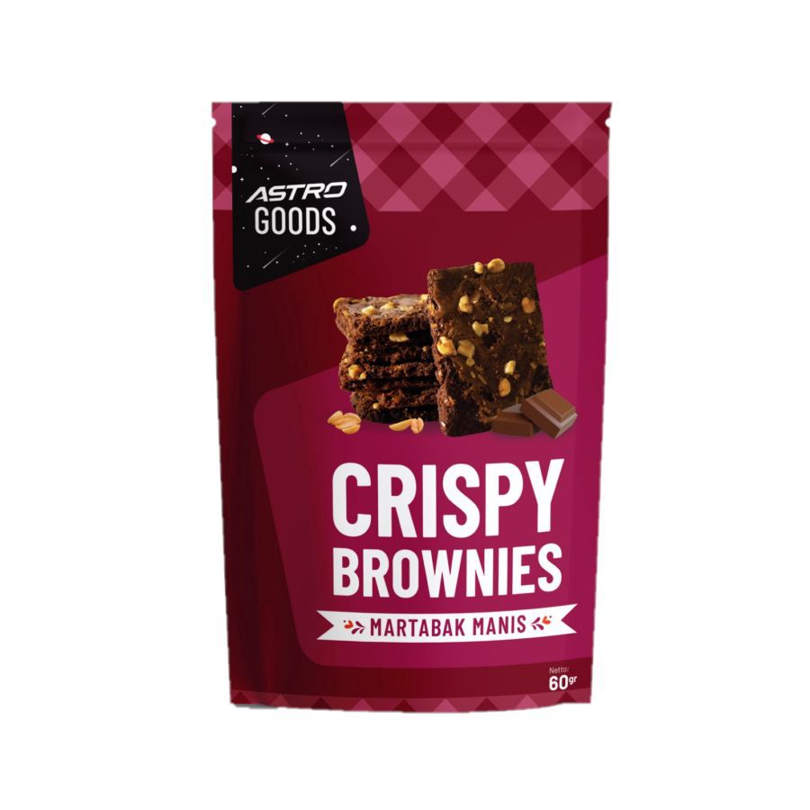 Crispy Brownies Martabak Manis Astro Goods 60gram