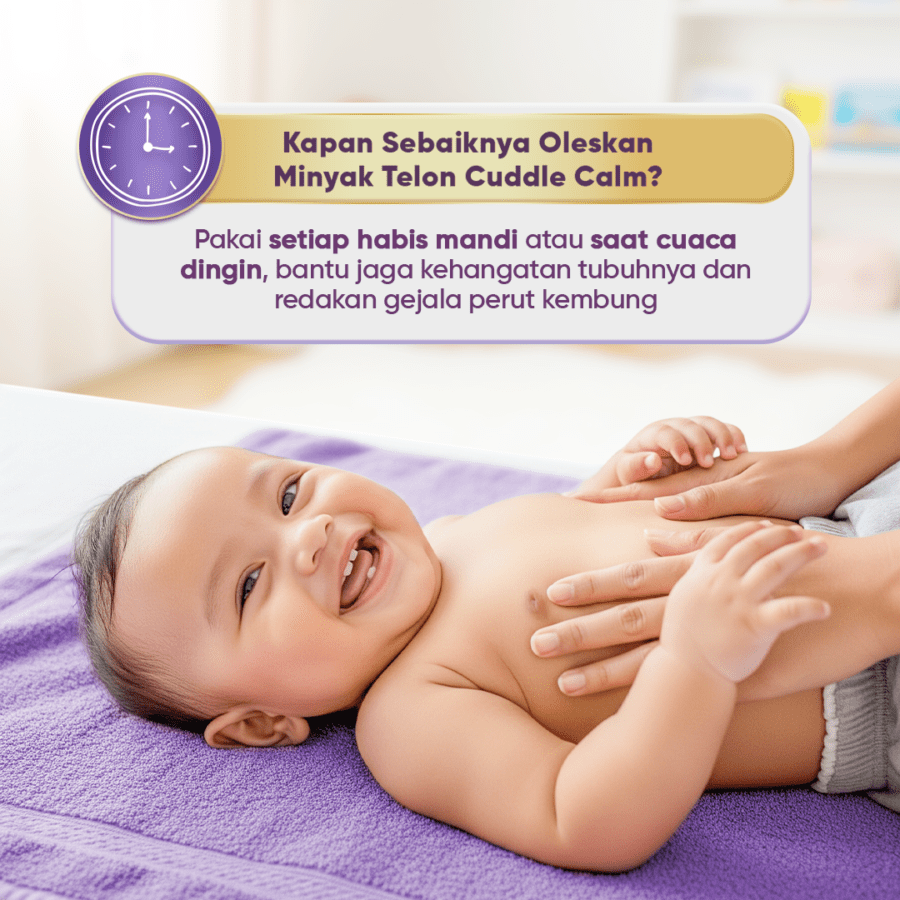 Cussons Baby Baby Cuddle Calm Minyak Telon 60ml