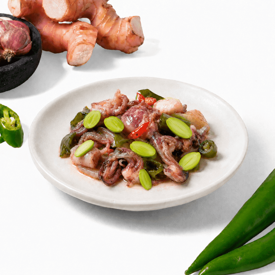 Cumi CUGIL Cabe Ijo Pete Ala Carte 100gram