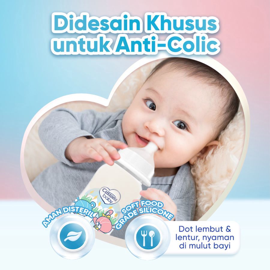 Cussons Baby Milk Bottle Botol Susu Bayi 250 ml 250ml