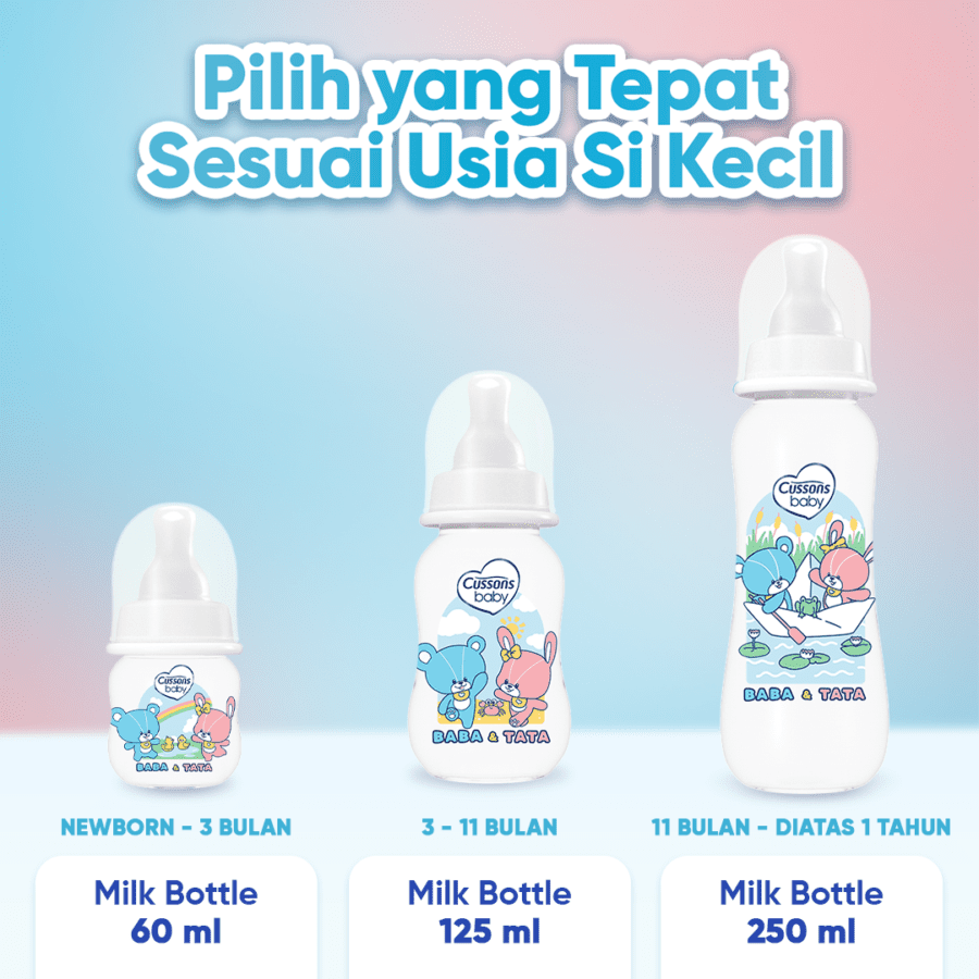 Cussons Baby Milk Bottle Botol Susu Bayi 250 ml 250ml