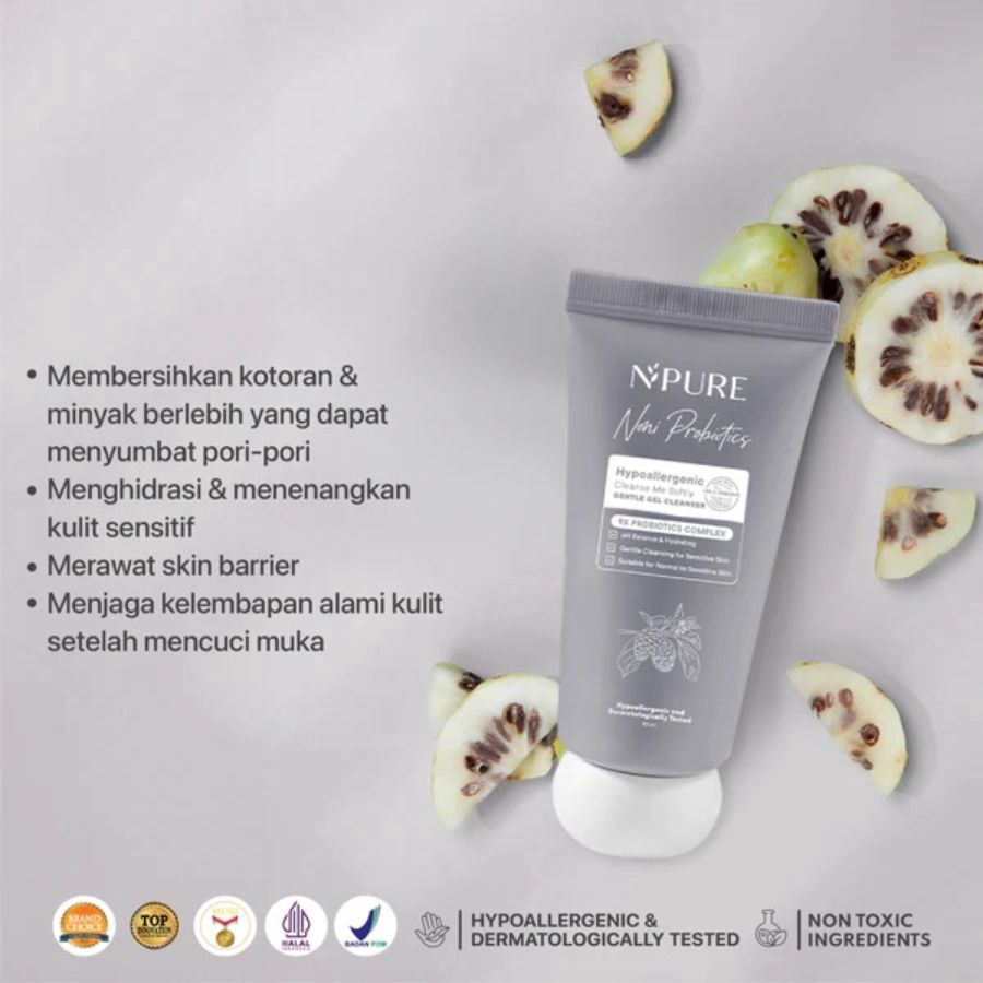 Npure Noni Probiotics Cleanse Me Softly Gel Cleanser 100ml