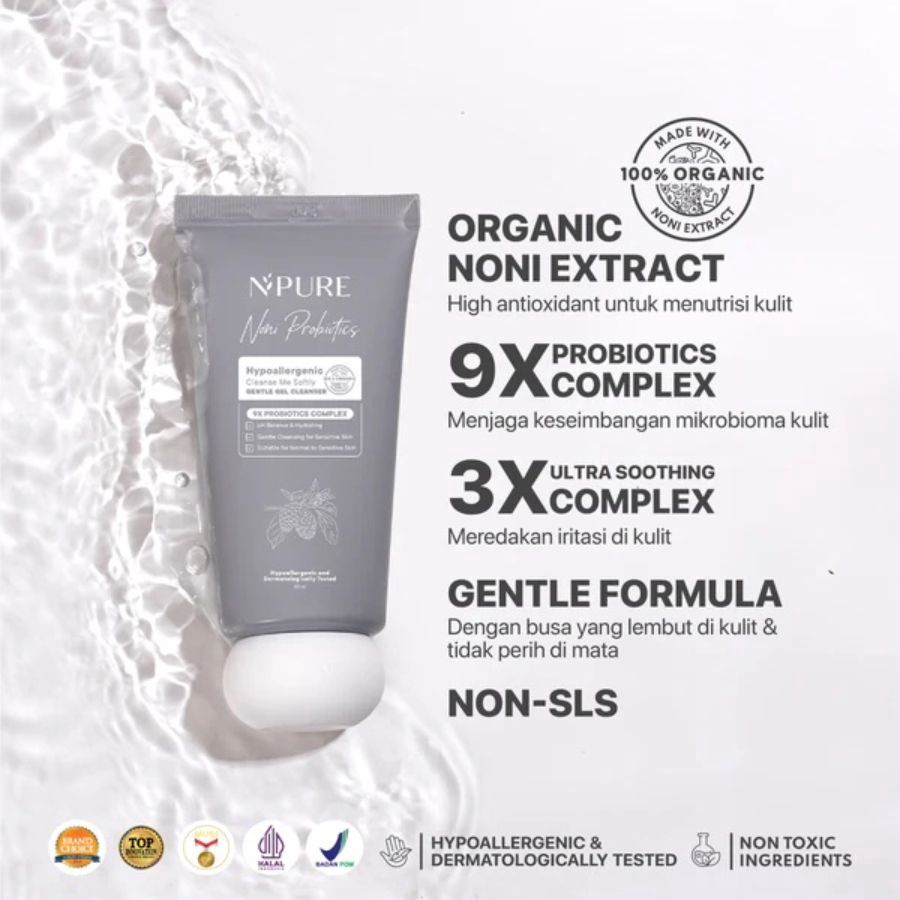 Npure Noni Probiotics Cleanse Me Softly Gel Cleanser 100ml