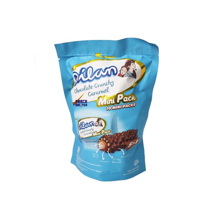 Dilan Chocolate Crunchy Caramel Box 10 pcs 1box