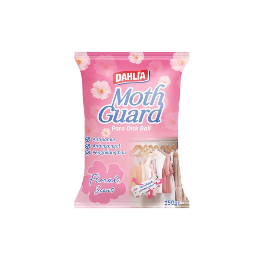 Dahlia Moth Guard Floral Scent Kamper Lemari