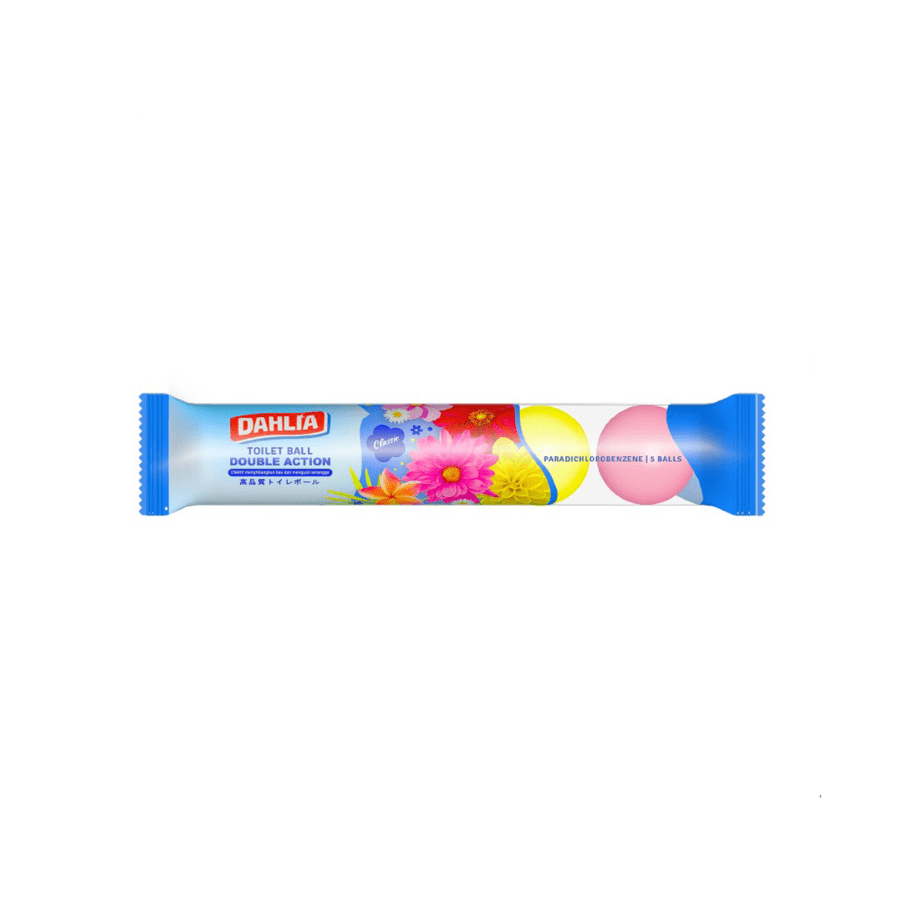 Dahlia Toilet Ball Double Action Classic Kapur Barus 200gram