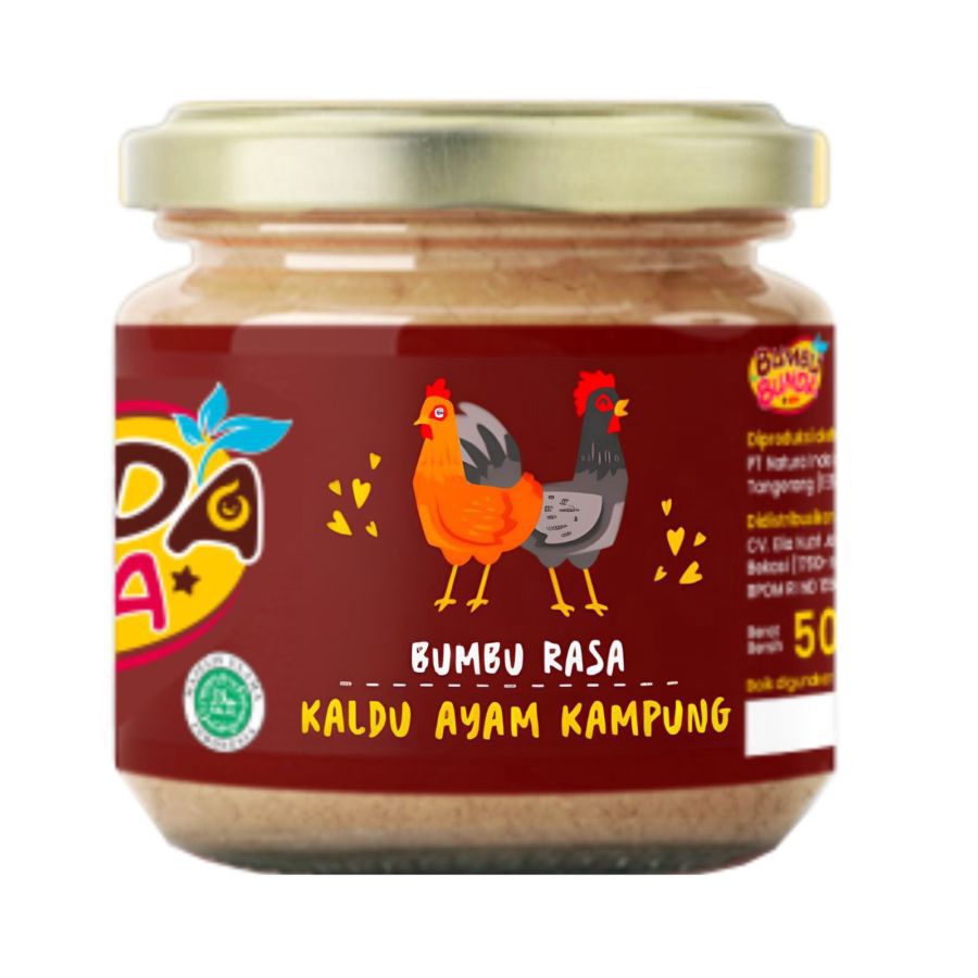 Bumbu Bunda Elia Bumbu Rasa Kaldu Ayam Kampung 50gram