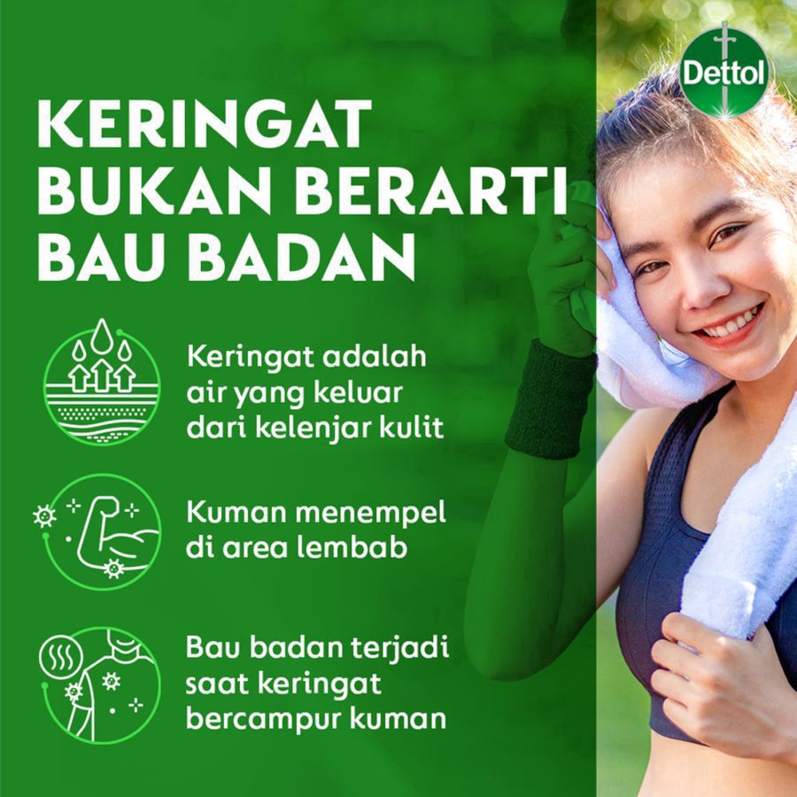 Dettol Lasting Fresh Honeydew & Cucumber Antibacterial Body Wash 720ml