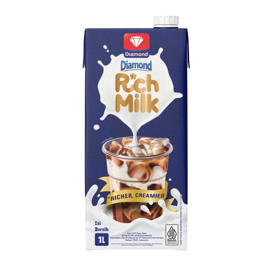 Diamond Rich Milk Susu UHT 1000ml
