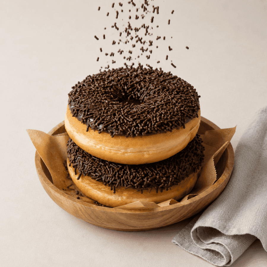 Donat Coklat Meses 1pcs