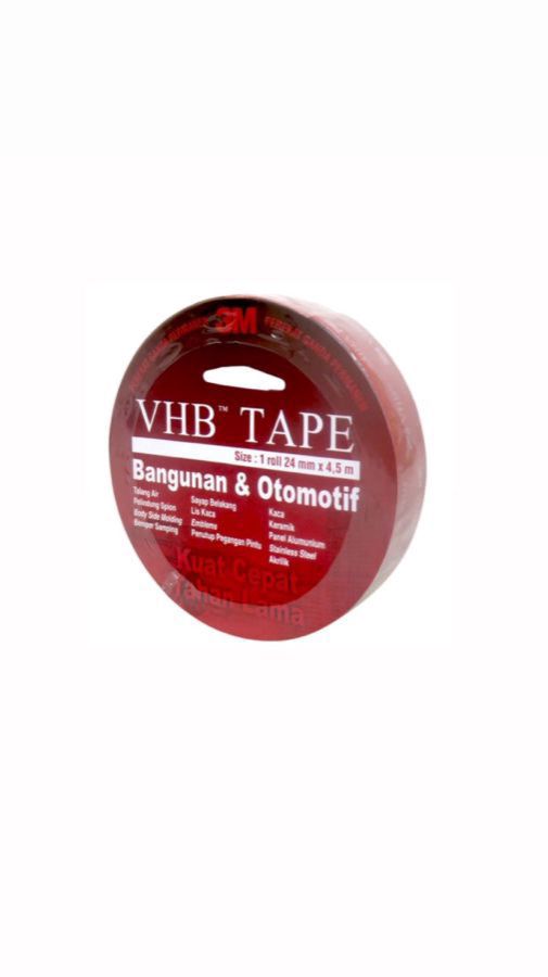 3M VHB Double Tape Merah 24mm x 4.5m 1pcs