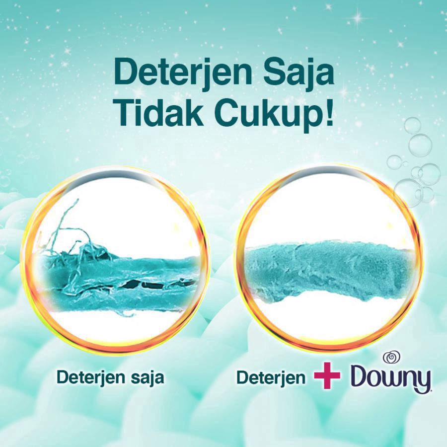 Downy Fresh Bouquet Pelembut & Pewangi Pakaian 550ml