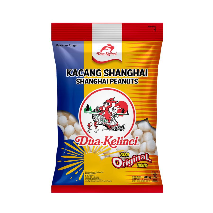 Dua Kelinci Kacang Shanghai 200gram