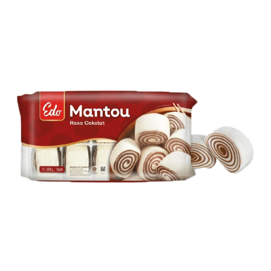 Edo Mantou Cokelat 320gram